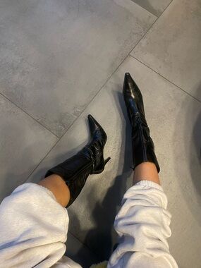 Vintage Steven heeled Leather Boot